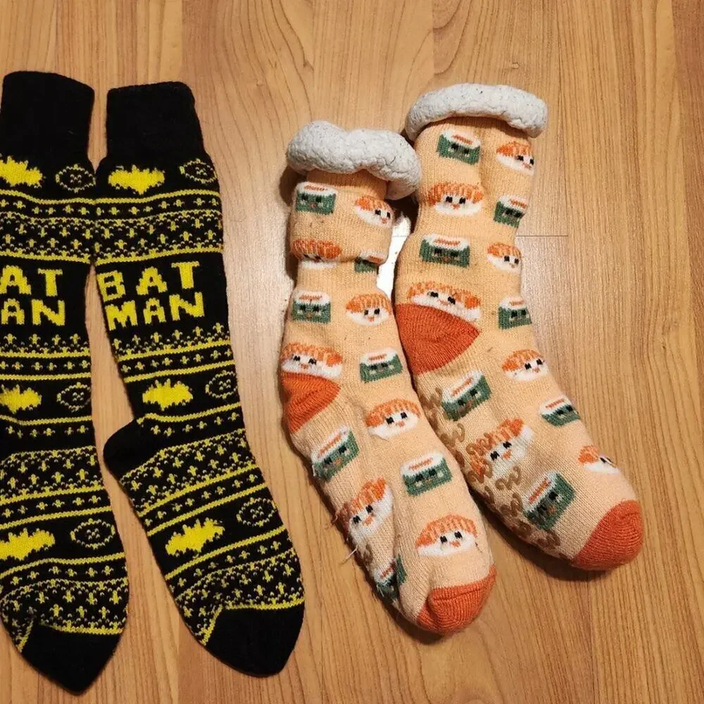 BarmanWinter Lounge Socks || Set of 3 kids Large